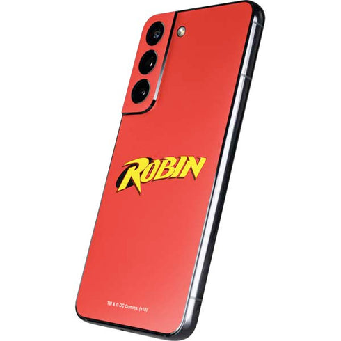 DC Comics Robin Official Logo Galaxy S22 Skin